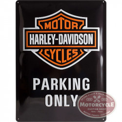 Plaque Décorative Harley-Davidson "Parking Only"