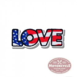 MCS Patch Thermocollant Love US Flag