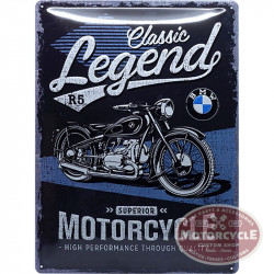 Plaque Décorative BMW "Classic Legend Motorcycle"