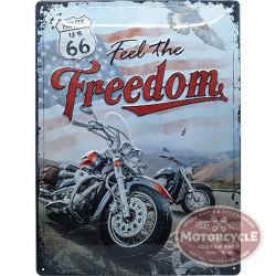 Plaque Décorative Harley-Davidson "Feel the Freedom"