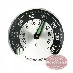 Thermomètre à Aiguilles Guidon Moto 22 & 25.4mm