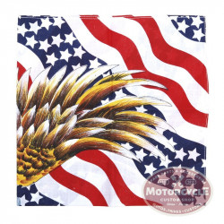 Bandana Eagle Stars American Flag